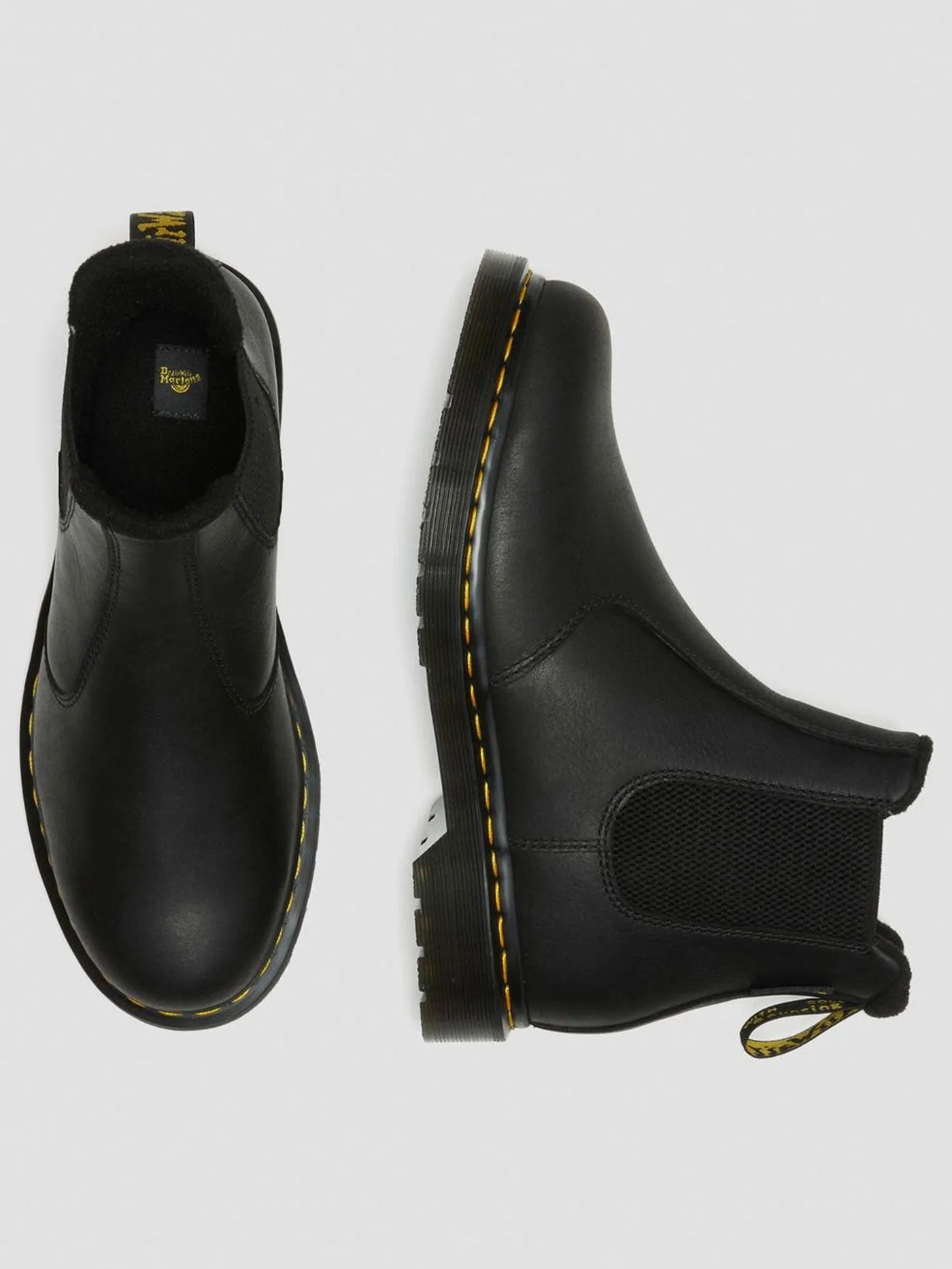 2976 Warmwair Black Valor WP Leather Chelsea Boots