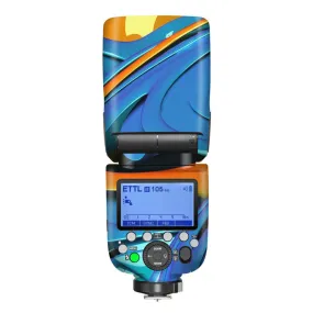 Abstract Nebula Camera Flash Skin