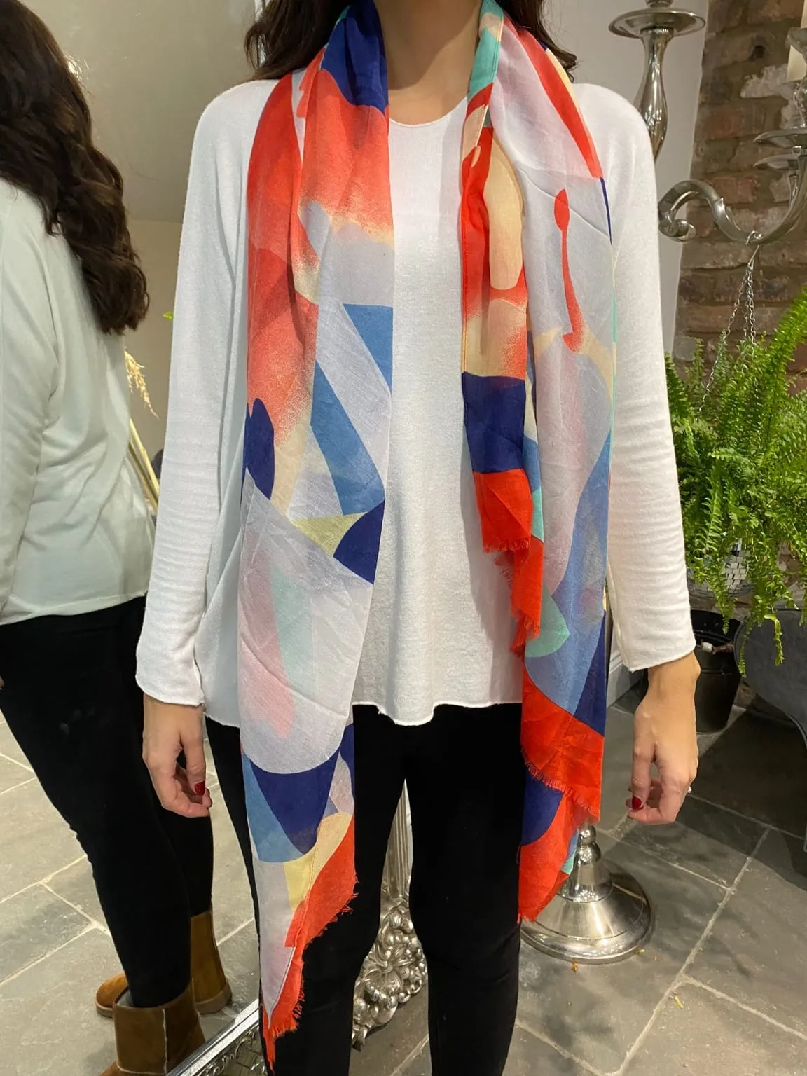 Abstract Shape Scarf