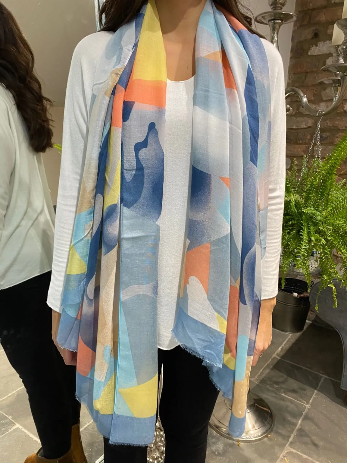 Abstract Shape Scarf