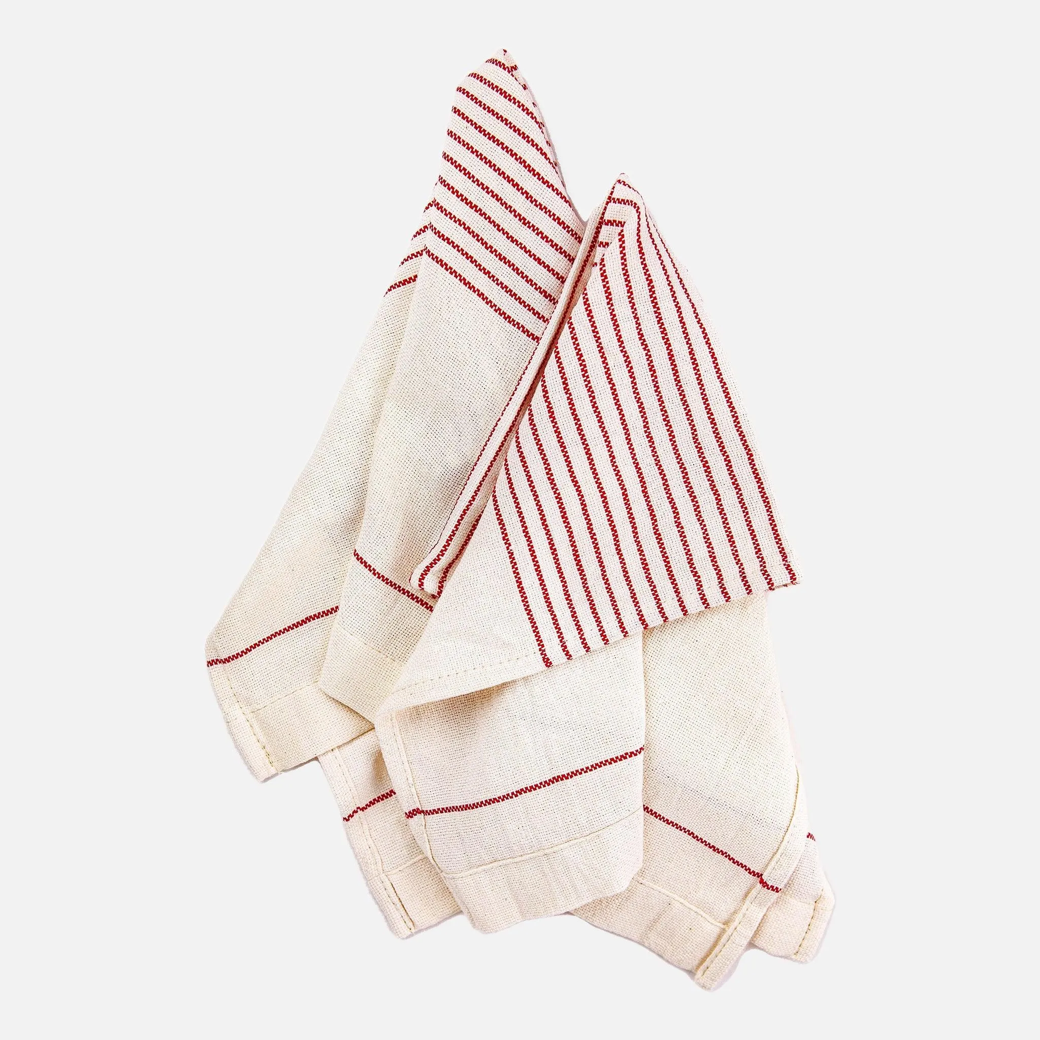 Abuna Decorative Kitchen Towels Set 2 Red