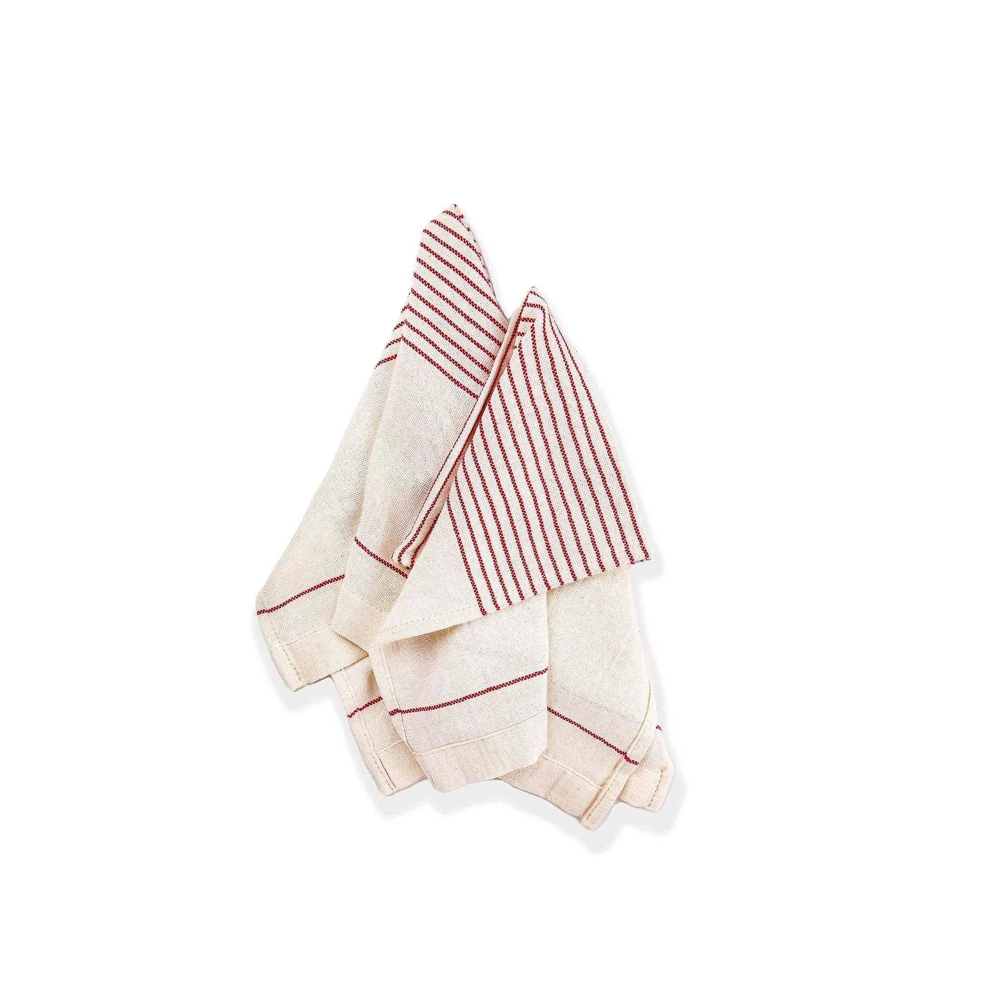 Abuna Decorative Kitchen Towels Set 2 Red