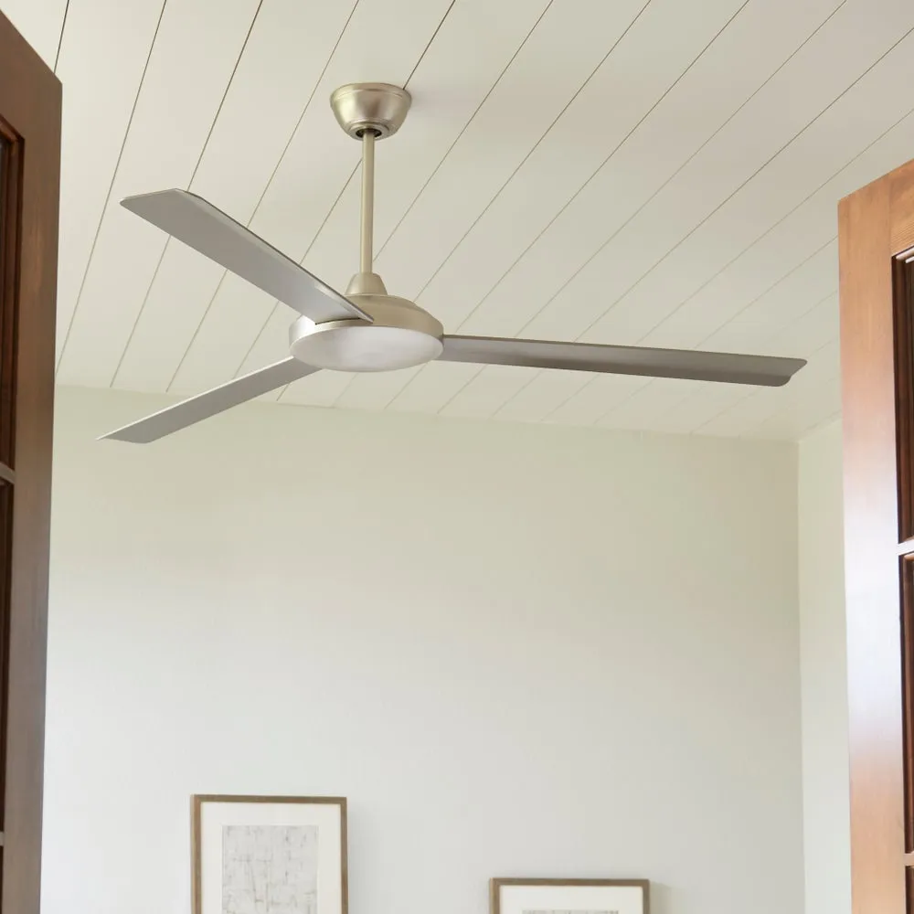 AEROVON 52" CEILING FAN- SATIN NICKEL