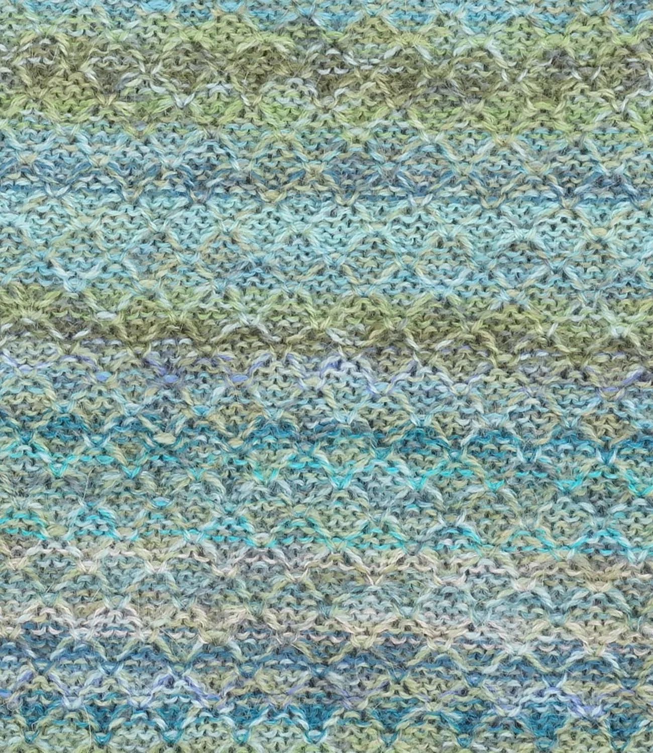 Alpaca Infinity Scarf - Printed - Seaweed