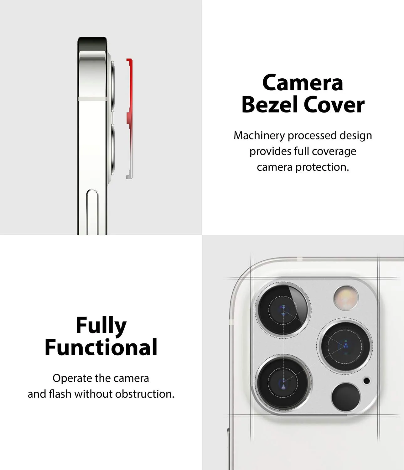 Apple iPhone 12 Pro Max Camera Protector | Camera Styling - SLV