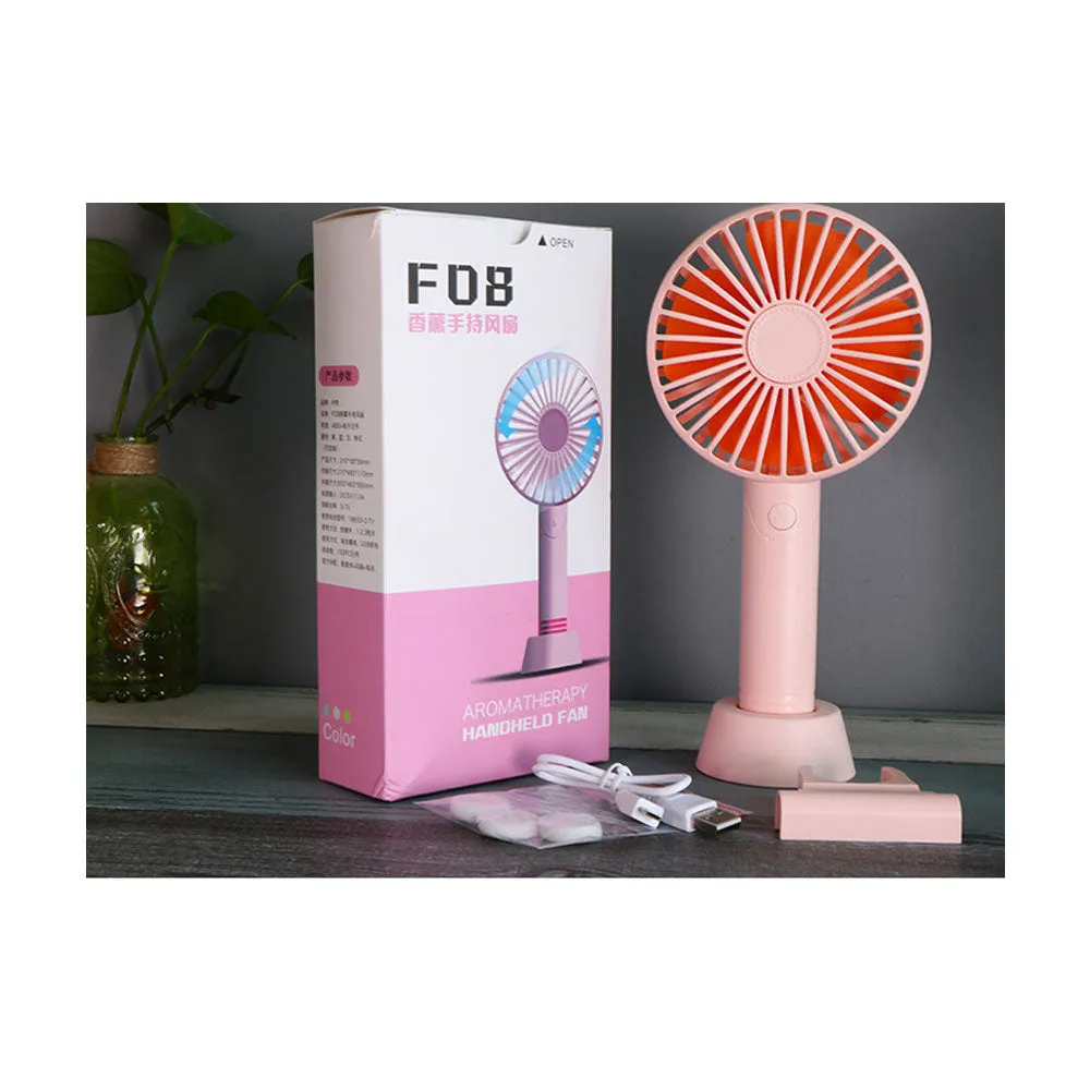 Aromatherapy Handheld Fan