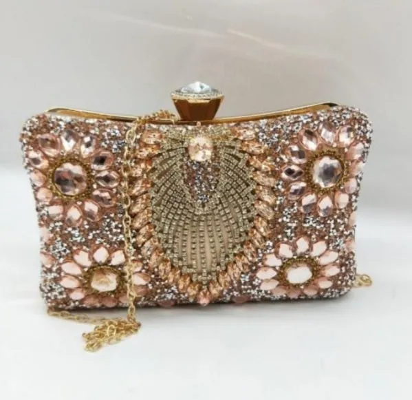 Art deco gem Clutch bags