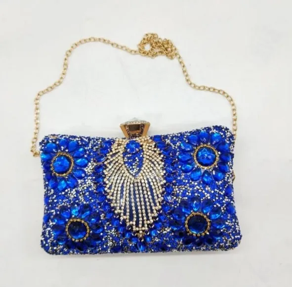 Art deco gem Clutch bags