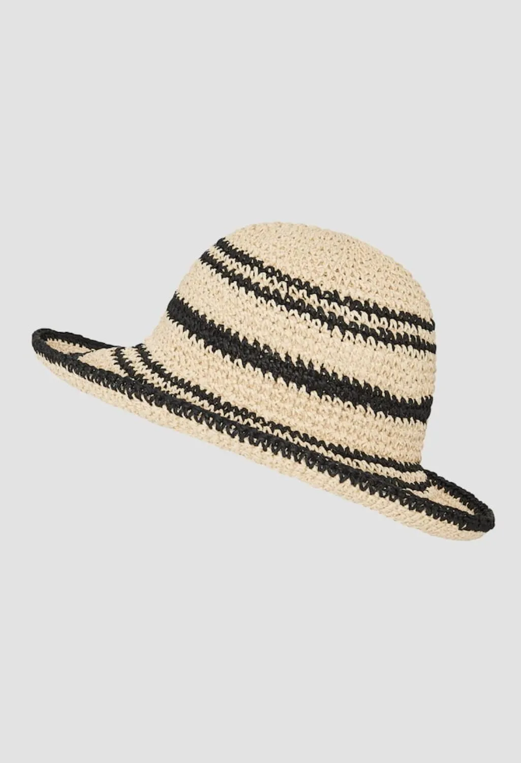 Asune Stripe Straw Hat