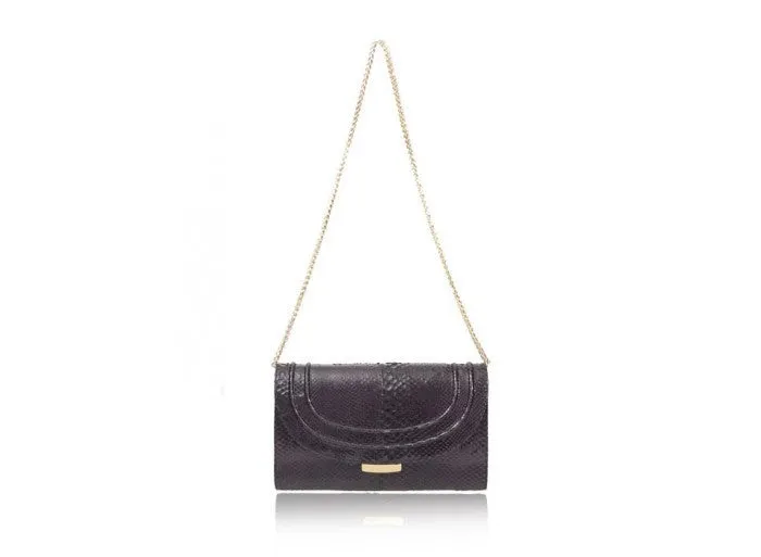 Aubergine Jeeda Clutch