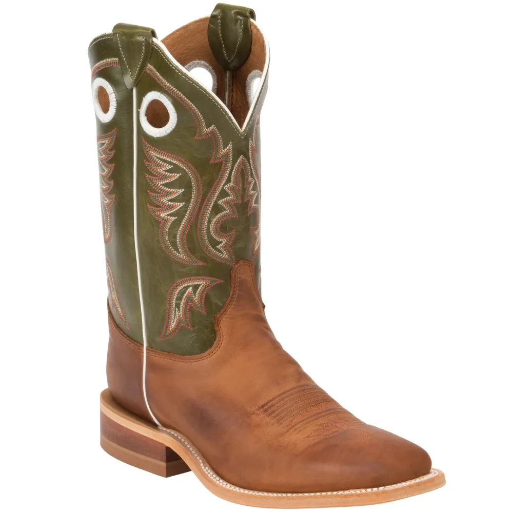 Austin 11 Inch Embroidered Square Toe Cowboy Boots