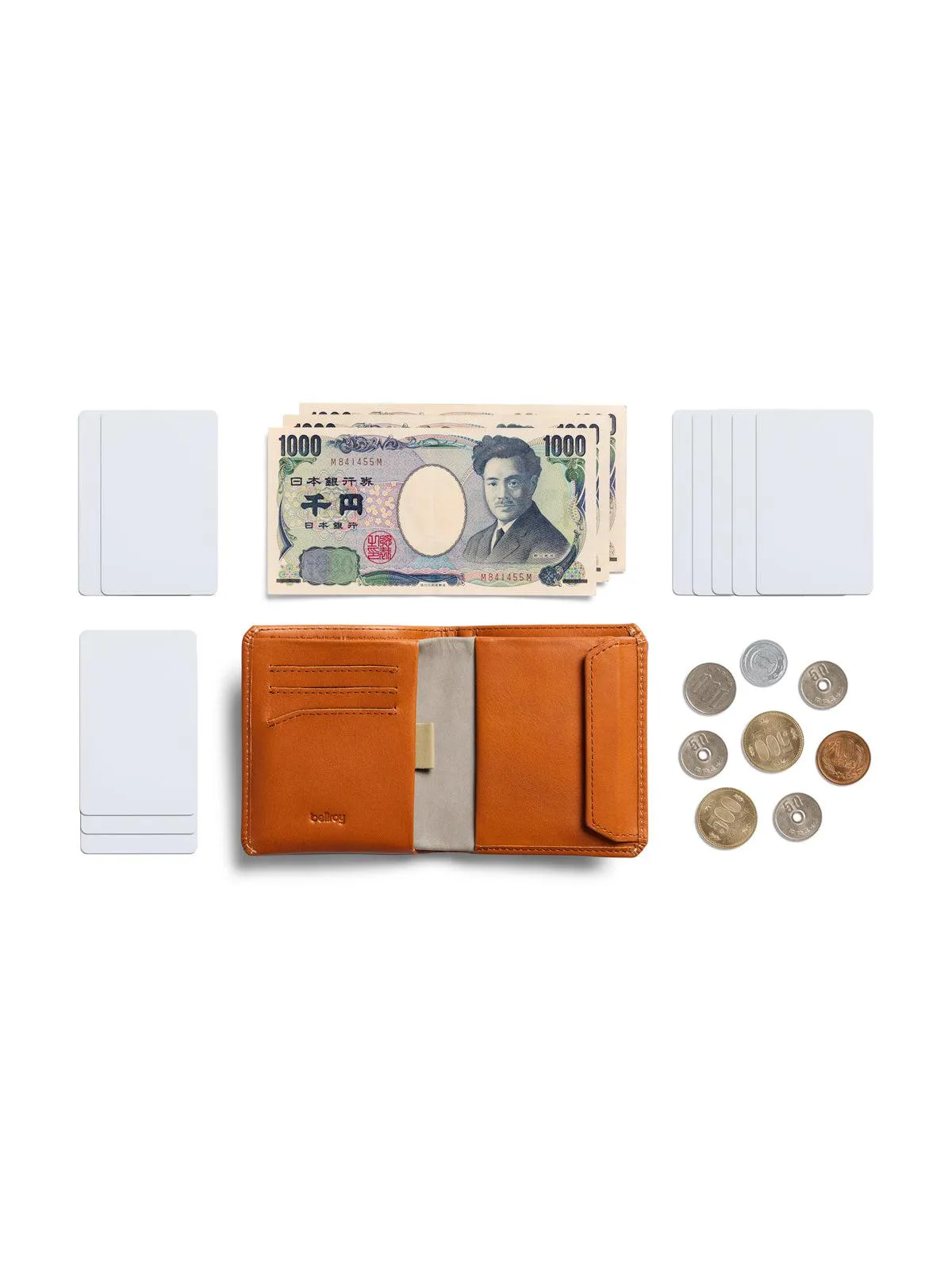 Bellroy Coin Wallet Terracota RFID