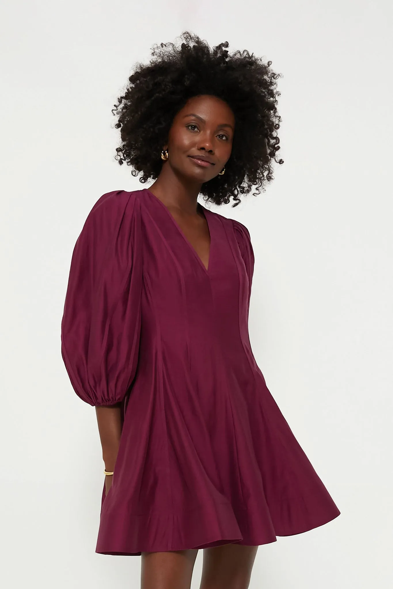 Berry Loraine Mini Dress