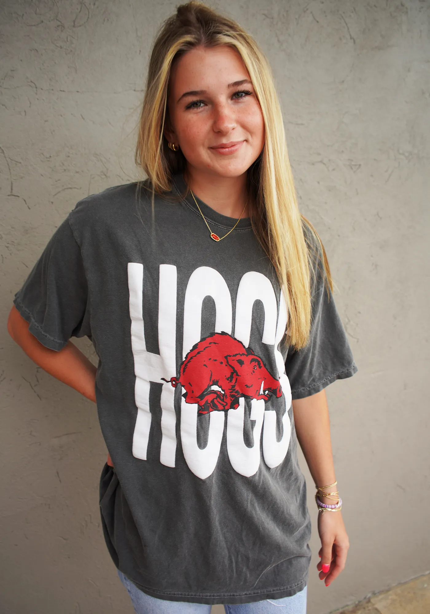 Big Fan HOGS Razorback Shirt