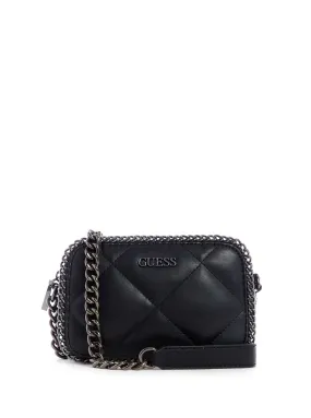 Black Khatia Crossbody Camera Bag