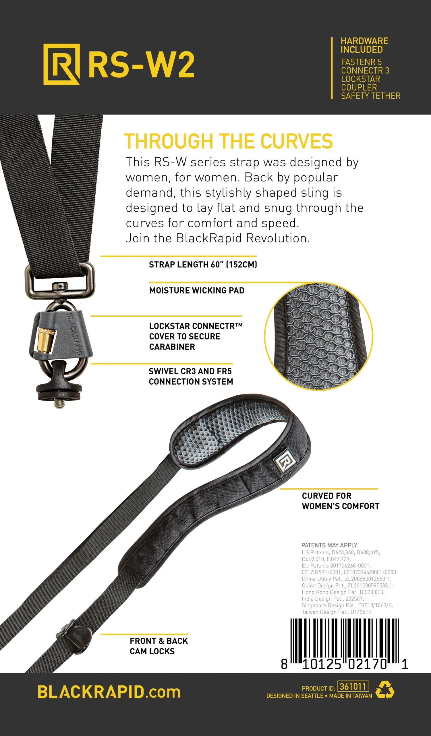 BlackRapid RS-W2 Woman's Camera Sling - Black