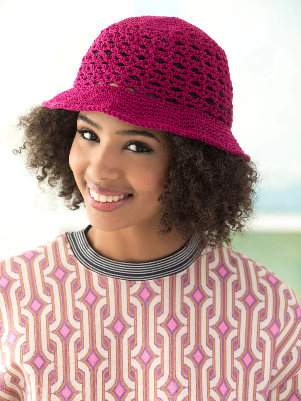 Boardwalk Brimmed Hat (Crochet)