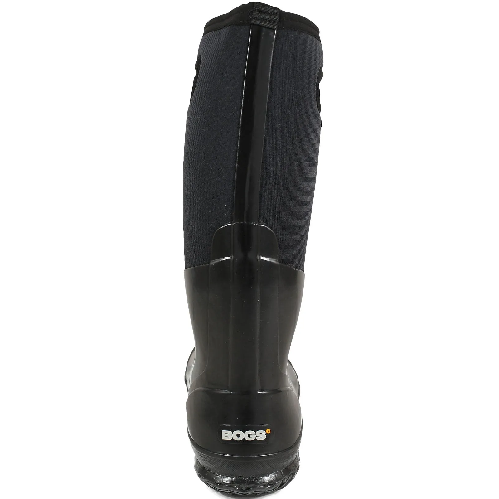 BOGS Womens Classic Shiny Tall Waterproof Wellington Boots - Black