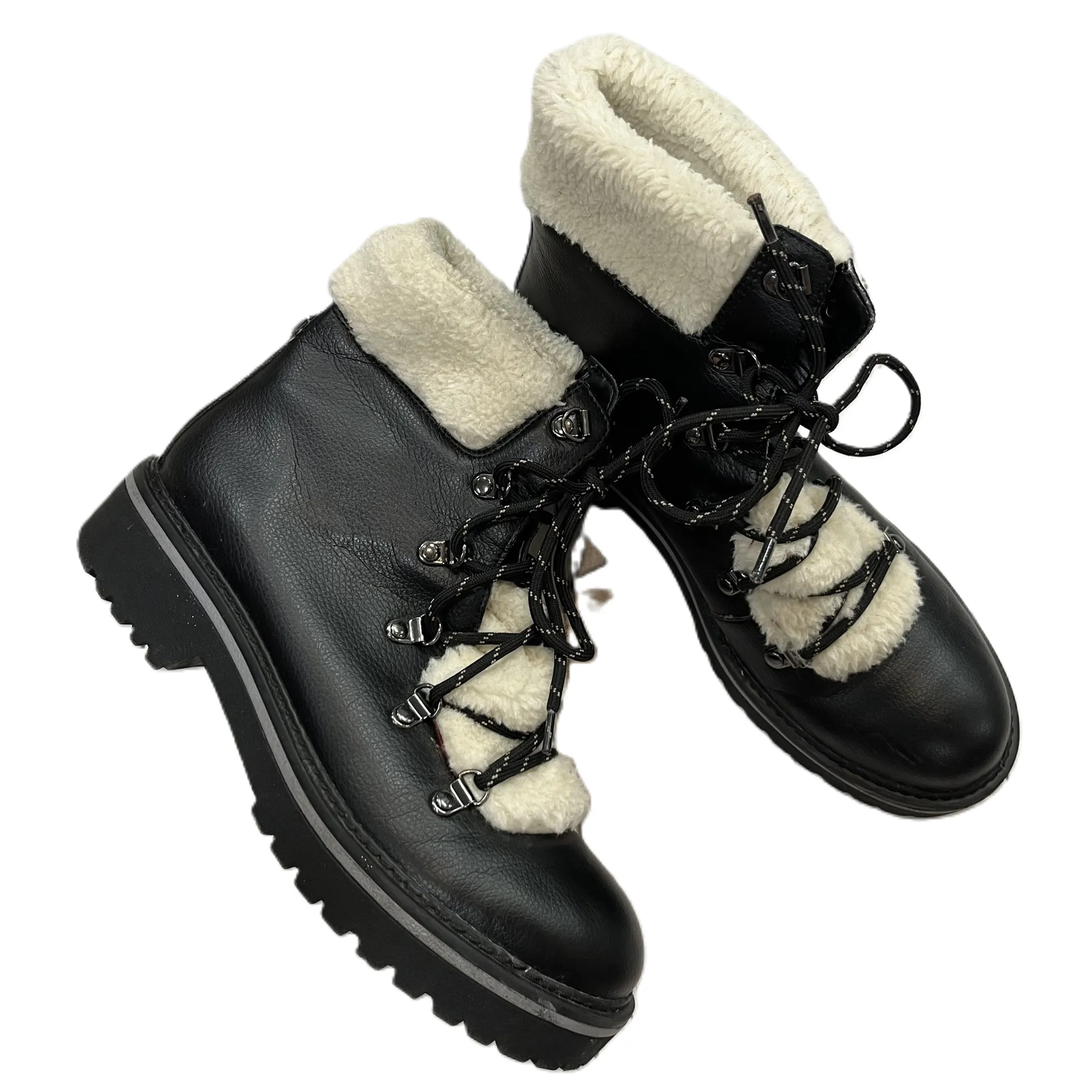 Boots Combat By Tommy Hilfiger In Black, Size: 8