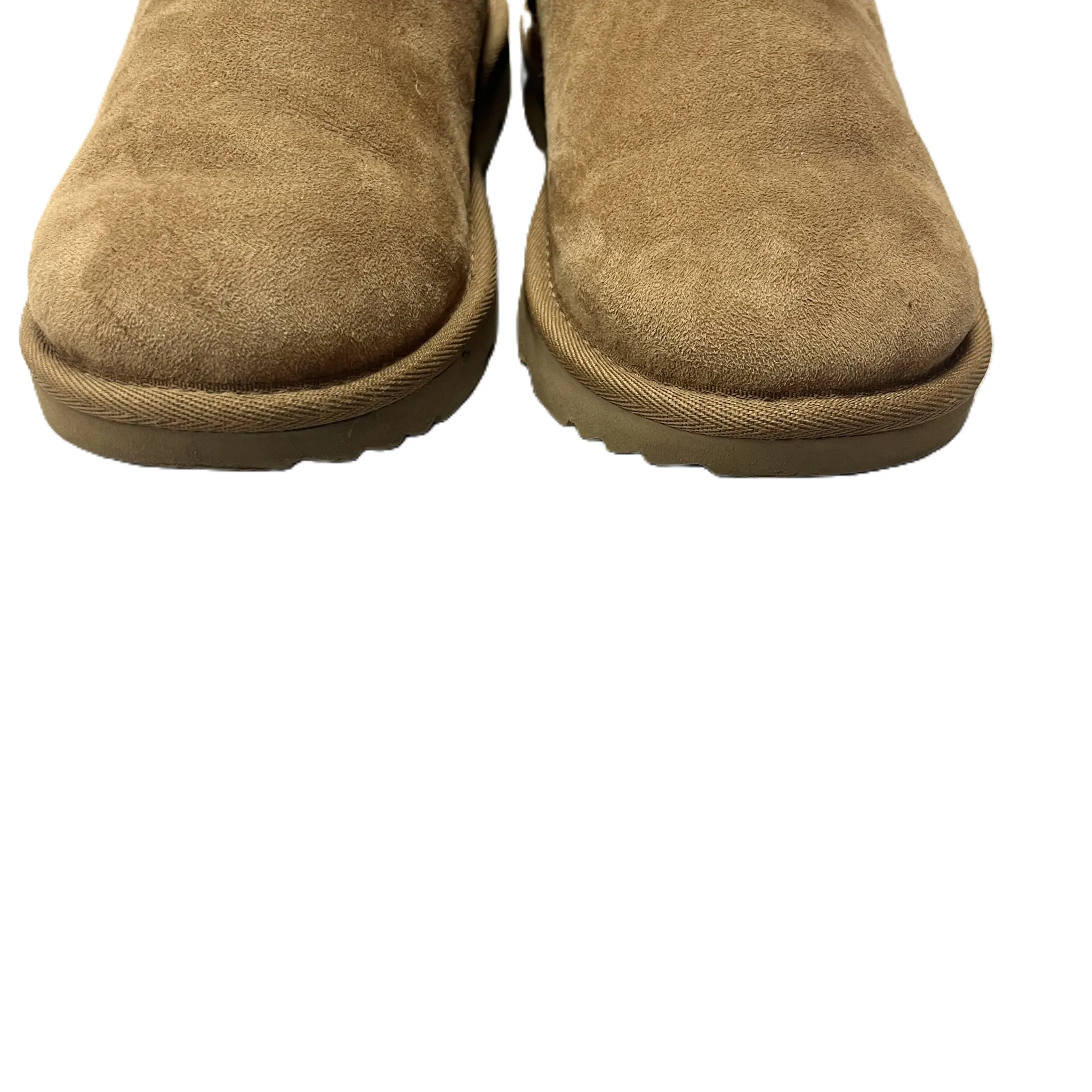 Boots Designer By Ugg In Tan, Size: 4