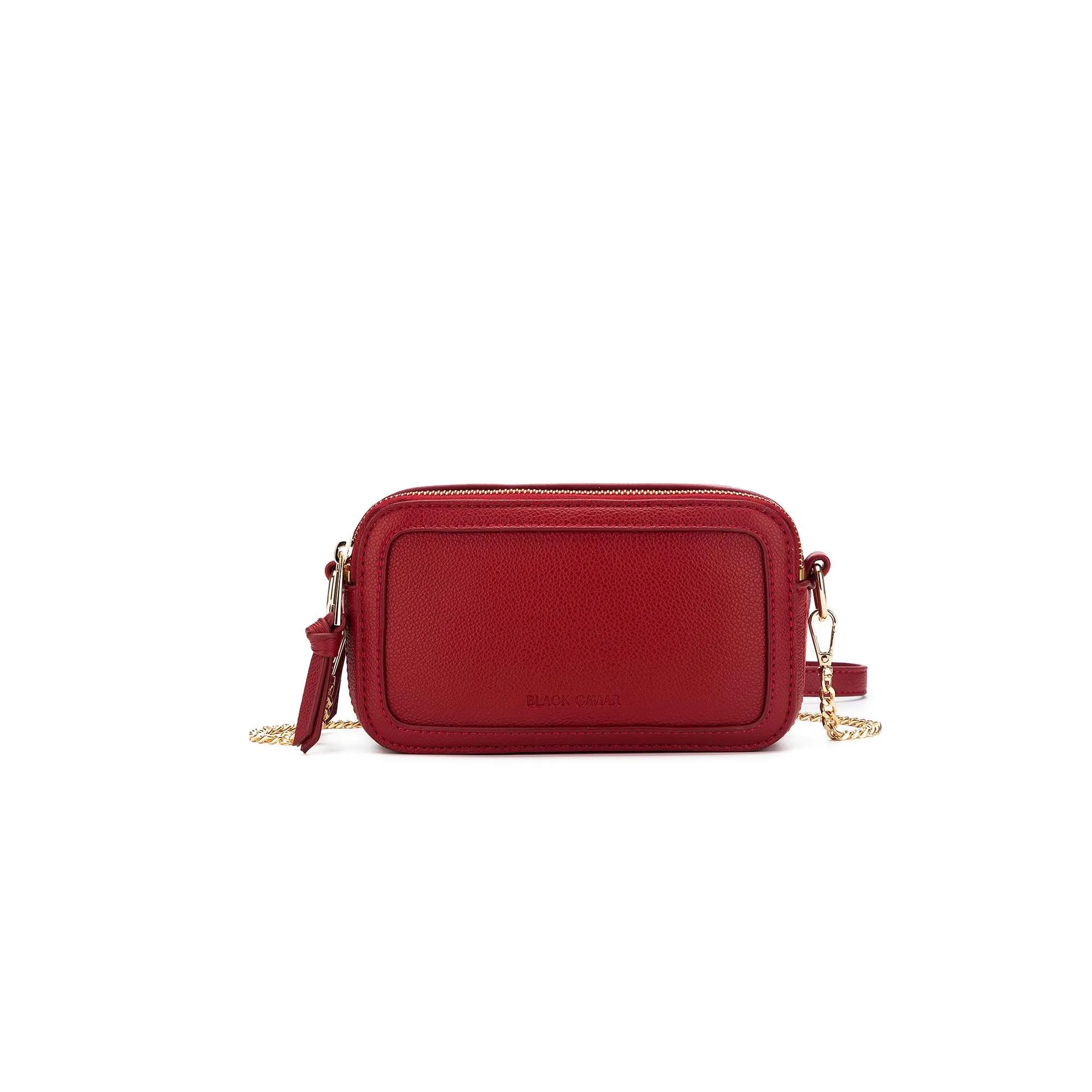 Brooklyn Deep Red Camera Bag