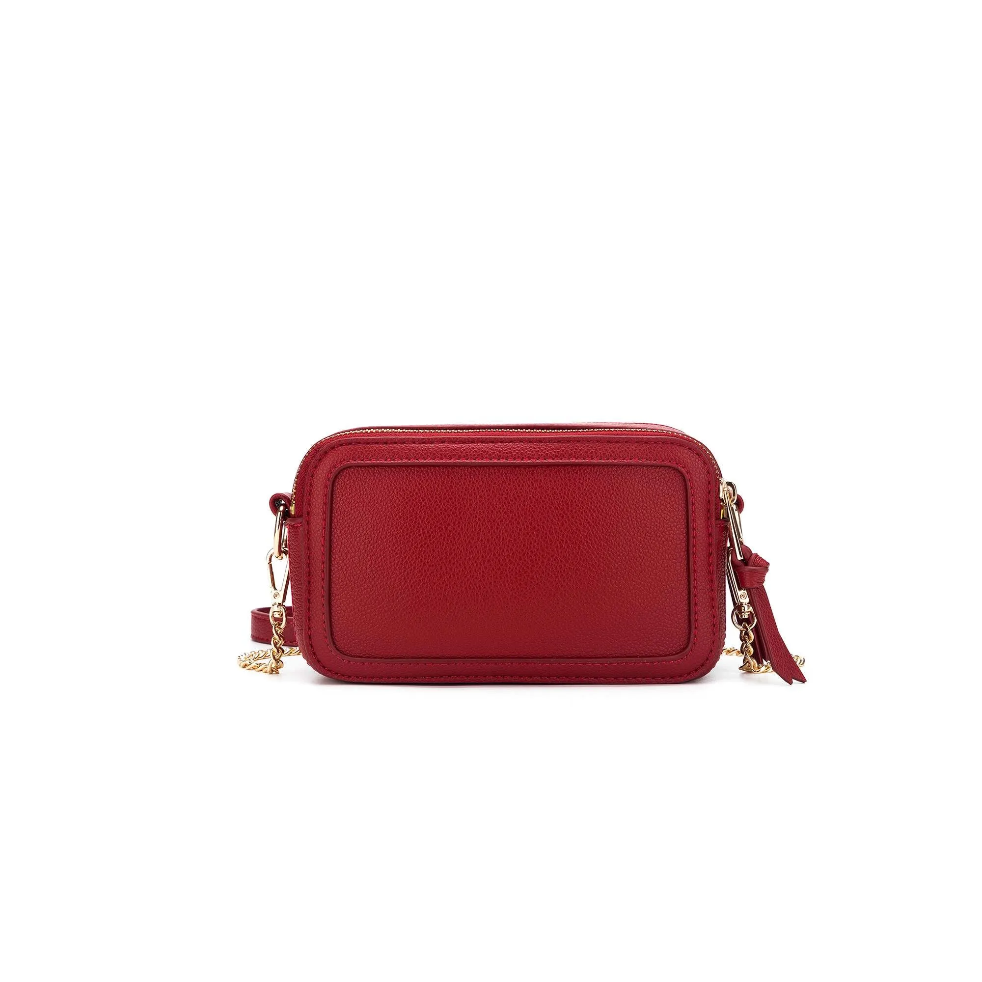 Brooklyn Deep Red Camera Bag