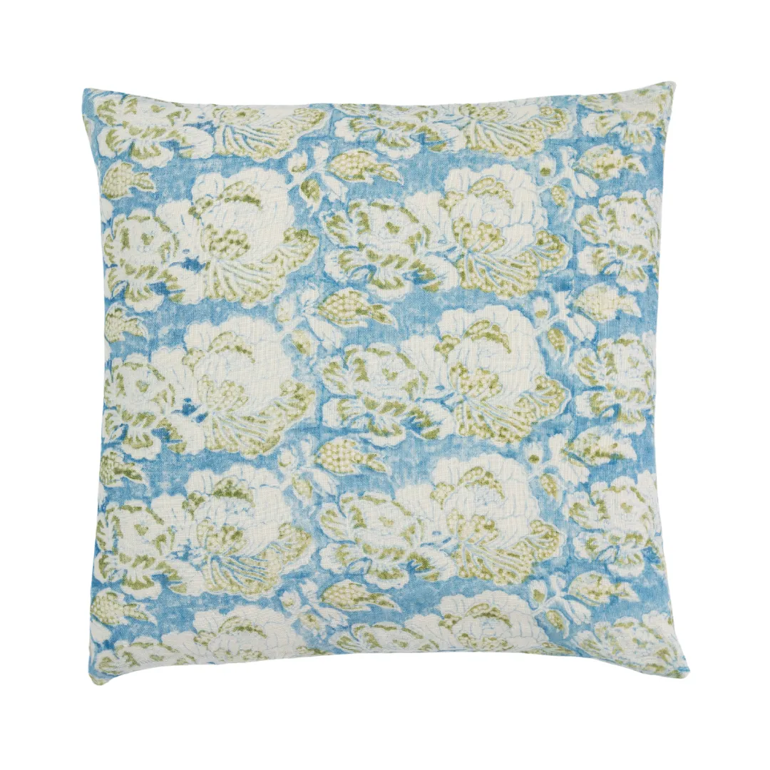 Cabbage Rose Decorative Pillow