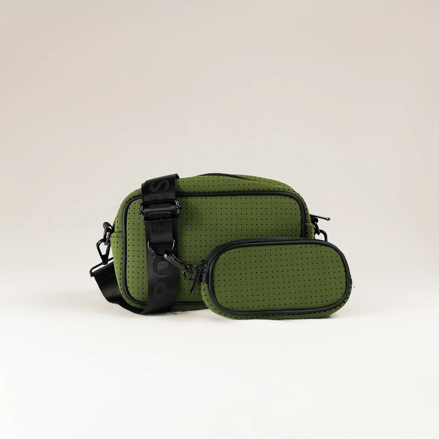 CAMERA BAG   FLAP CROSSBODY - SAFARI GREEN