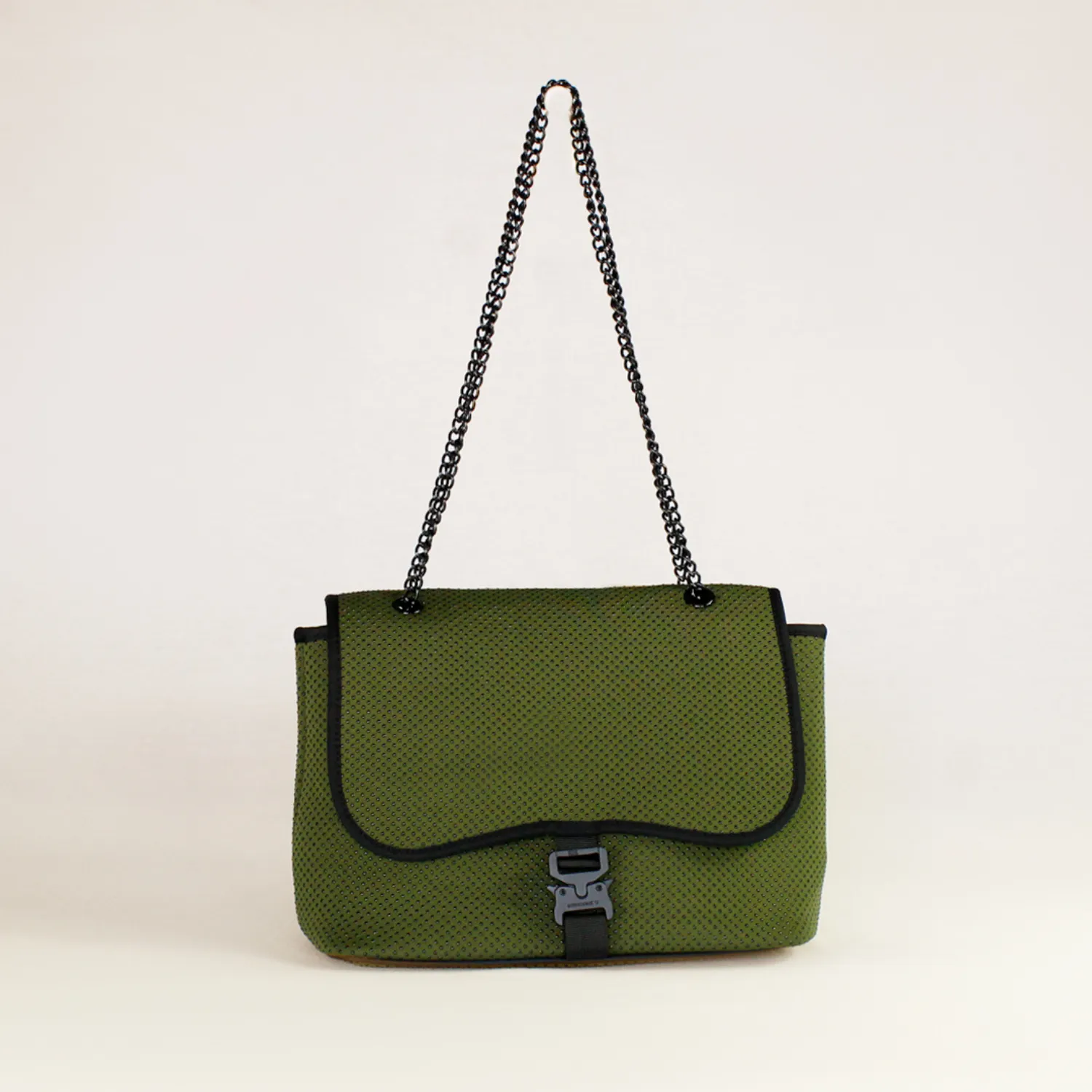 CAMERA BAG   FLAP CROSSBODY - SAFARI GREEN