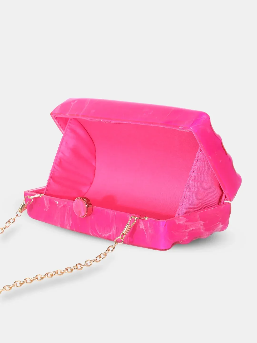 Caprese Gaina Clutch Small Pink