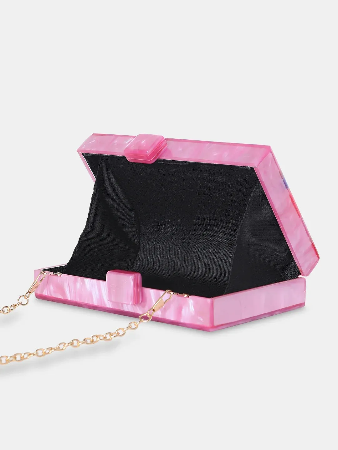 Caprese Gia Clutch Small Pink