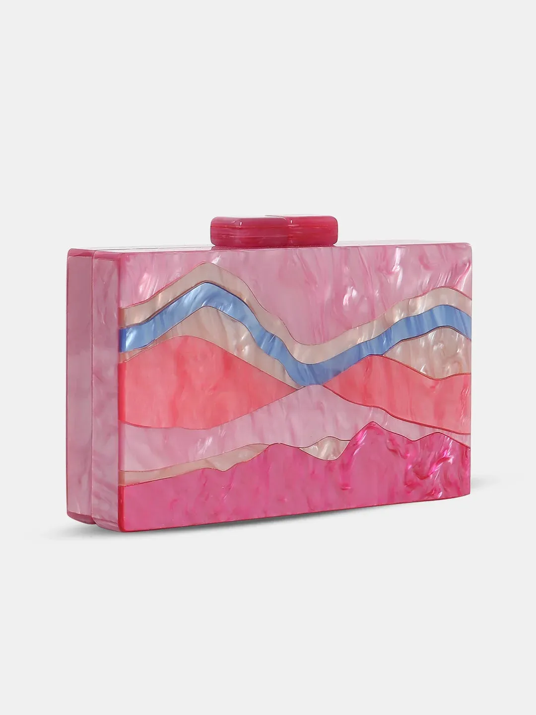 Caprese Gia Clutch Small Pink