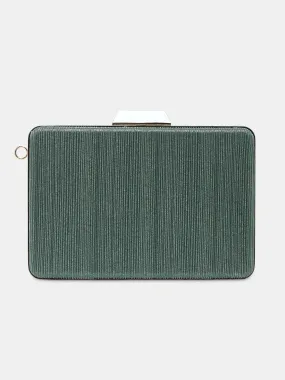 Caprese Goldy Clutch Small Green