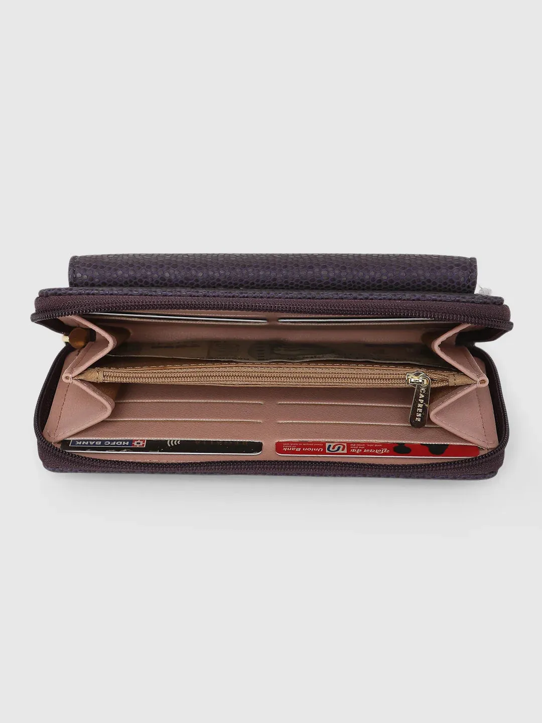 Caprese Ingrid Wallet Medium Plum