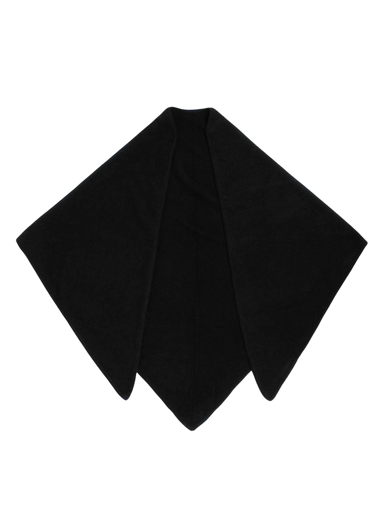 Cashmere scarf "Triangle" - black