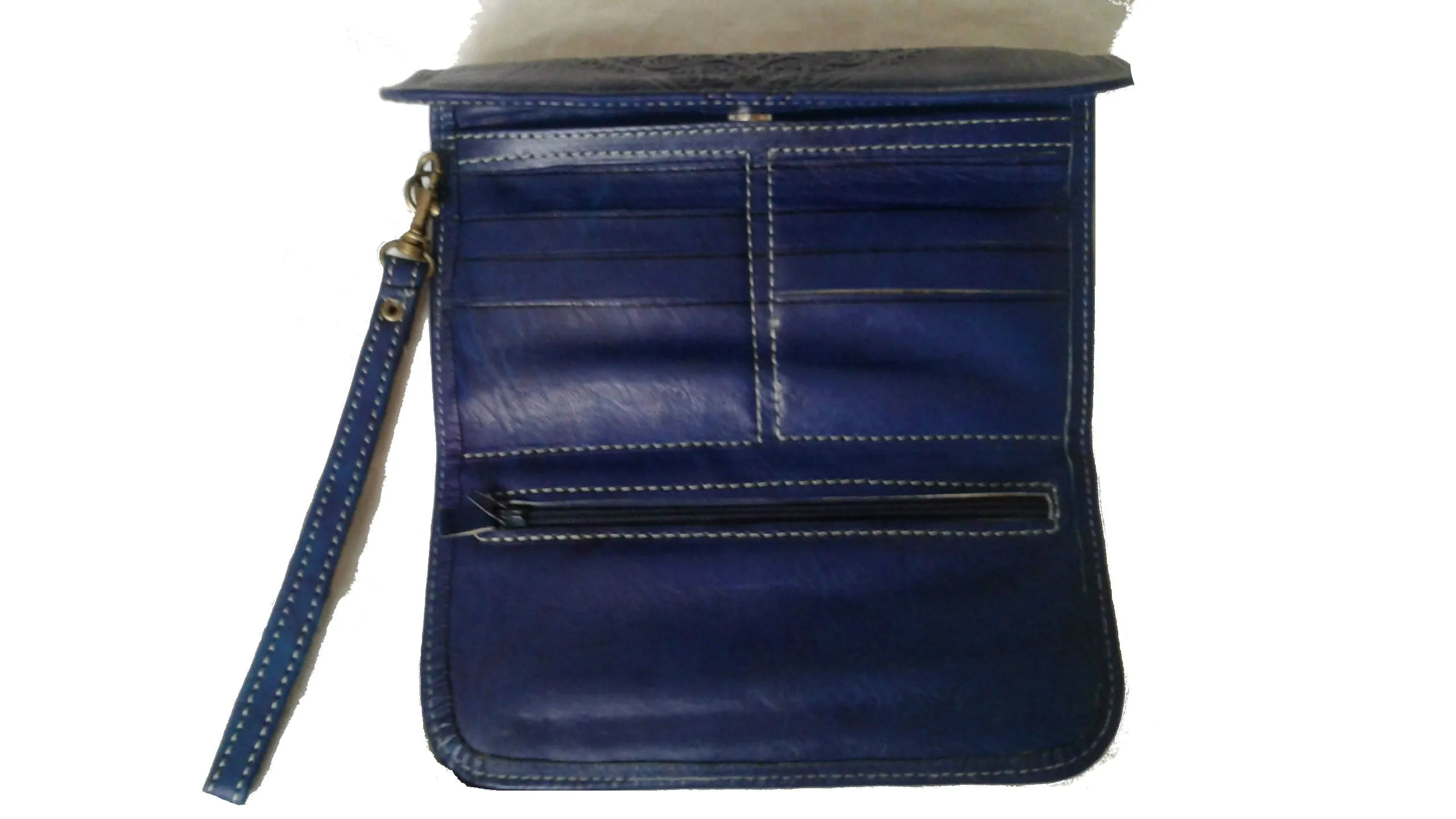 Club Morocco Wallet - Blue - Wristlet