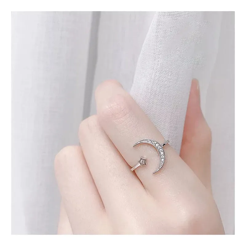 Diamond Star Ring Finger Ring AD12143