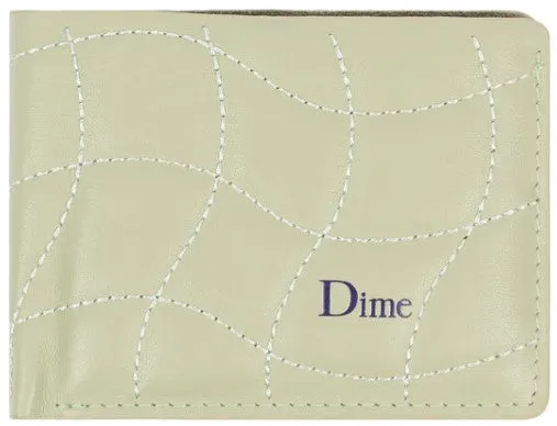 Dime Quilted Bifold Wallet / Sage