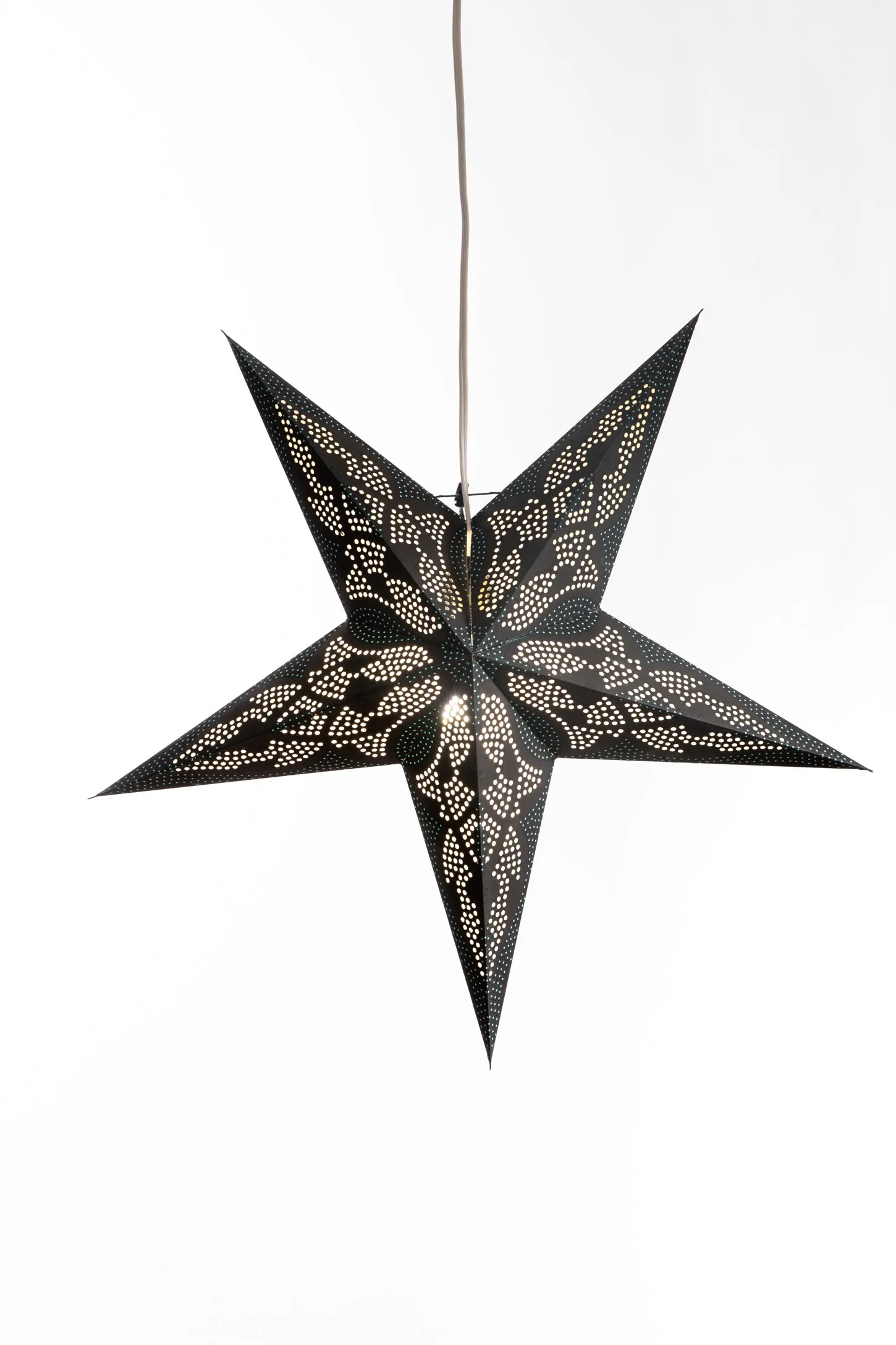 Dotted Decorative Star Paper Lantern