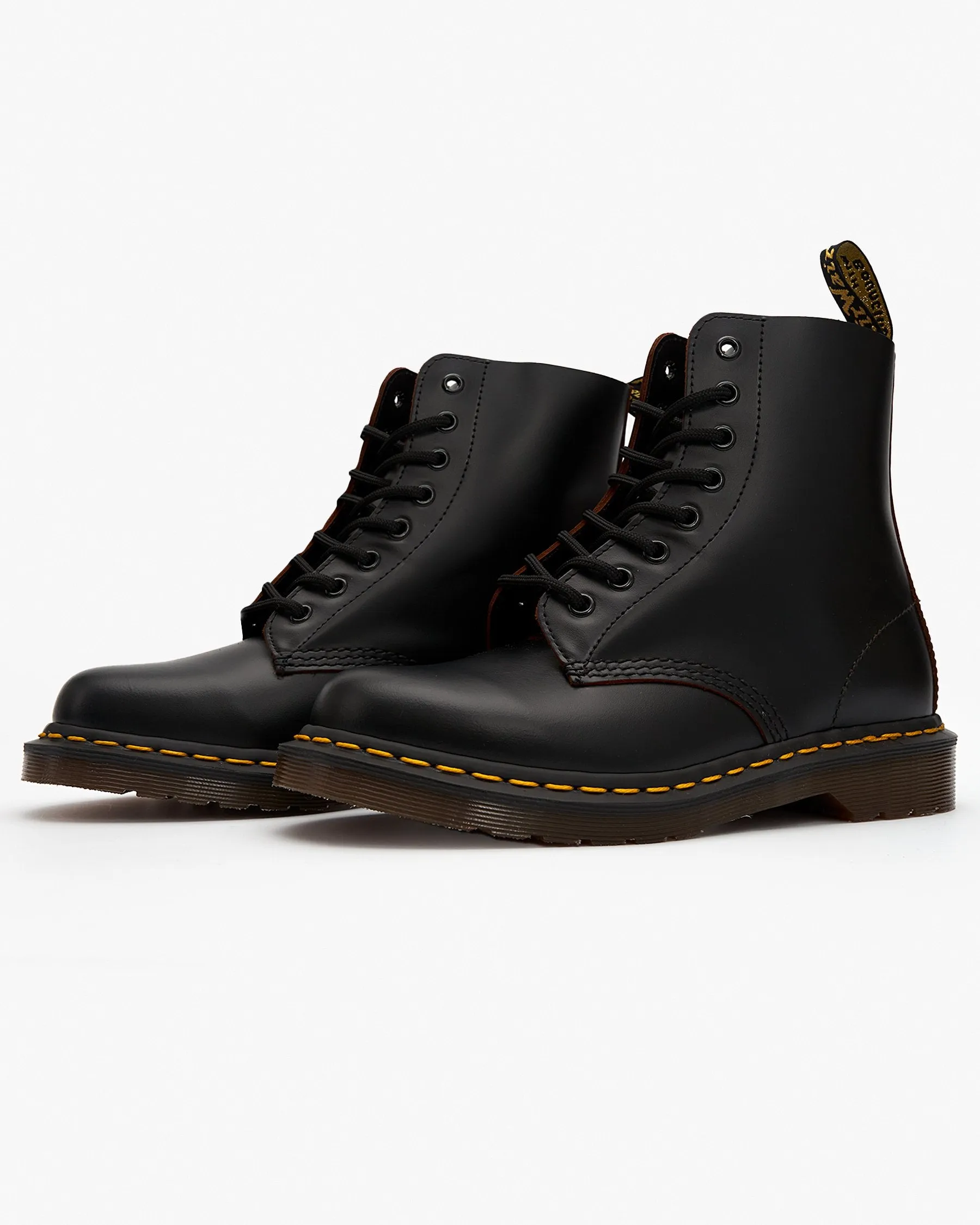 Dr Martens Made In England Vintage 1460 Boots - Black Quilon