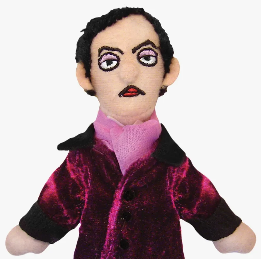 Edgar Allan Poe Magnetic Finger Puppet