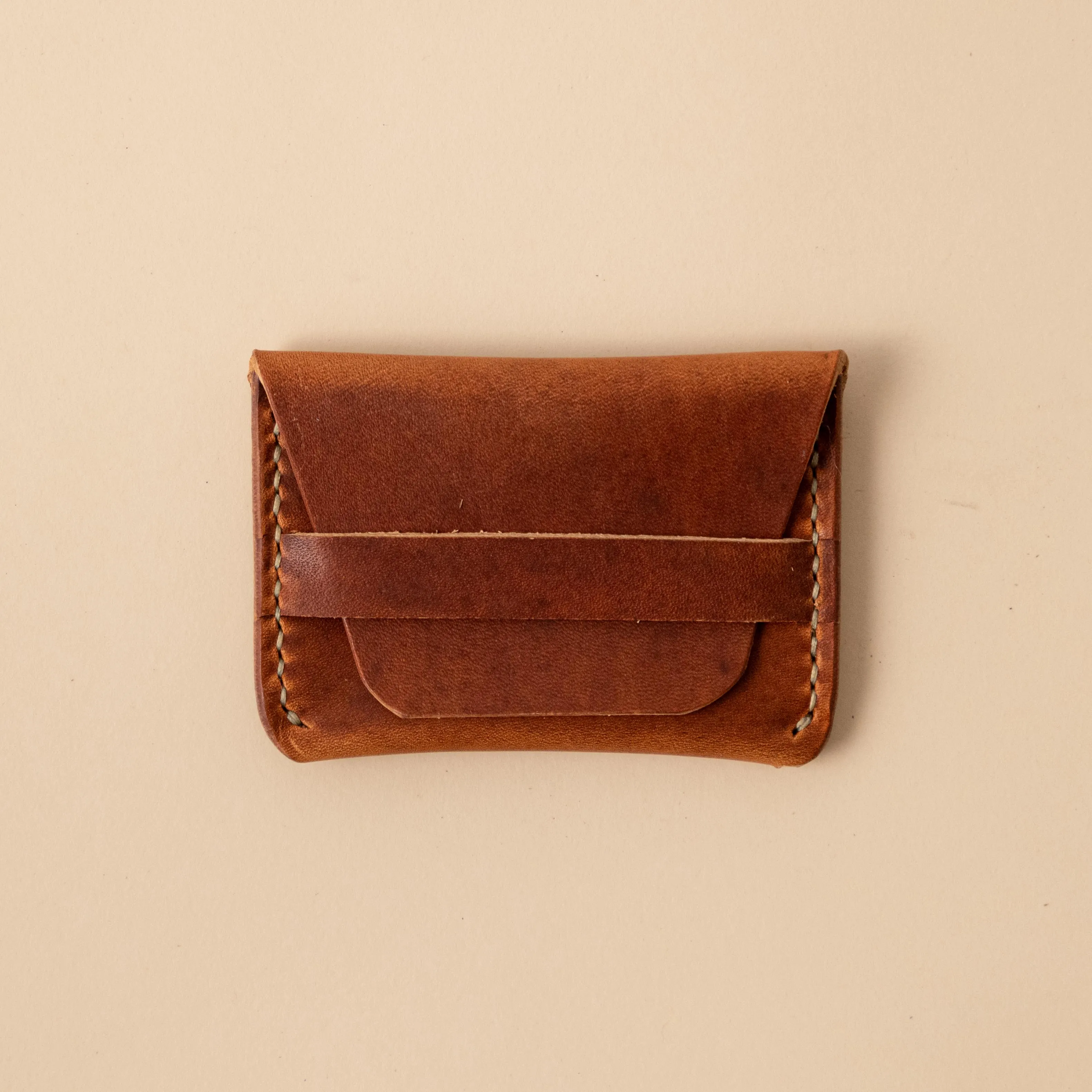 English Tan Dublin Flap Wallet