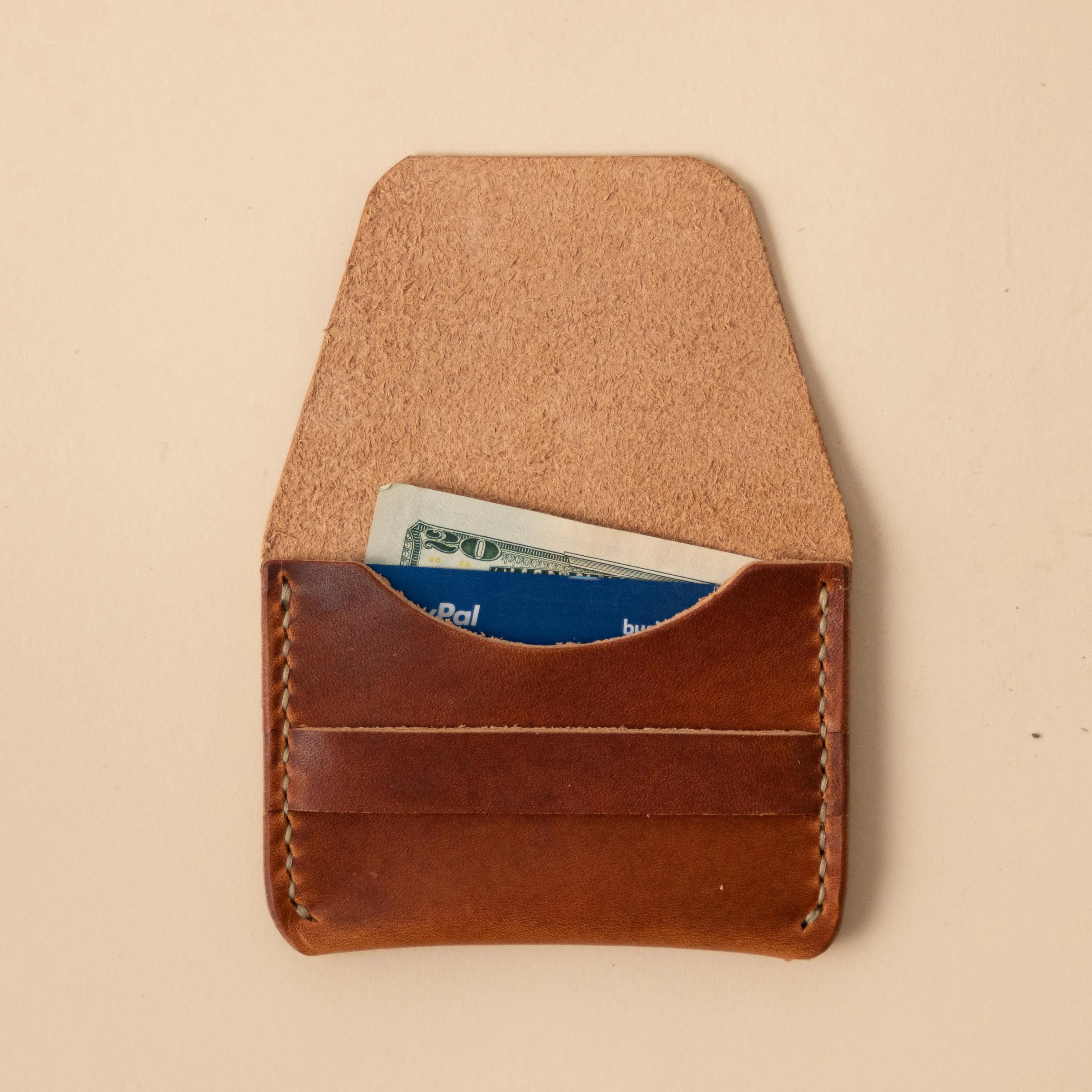 English Tan Dublin Flap Wallet