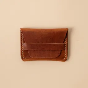 English Tan Dublin Flap Wallet