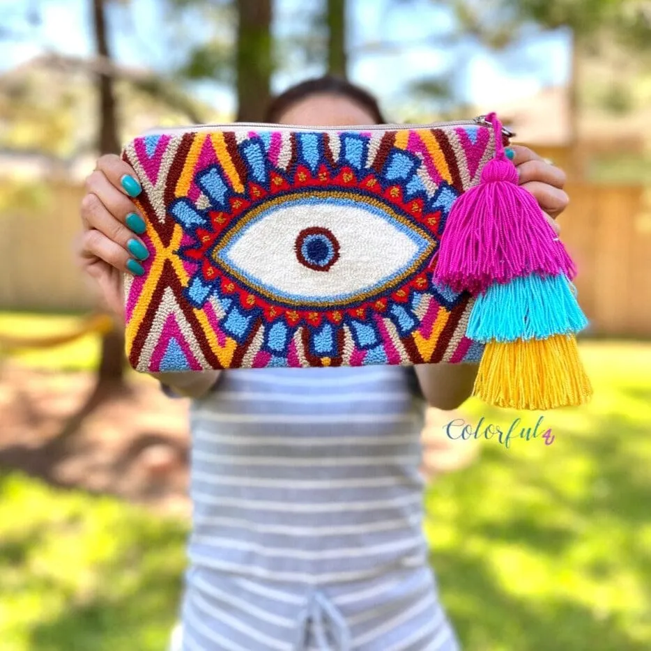 Evil Eye Clutch Bags