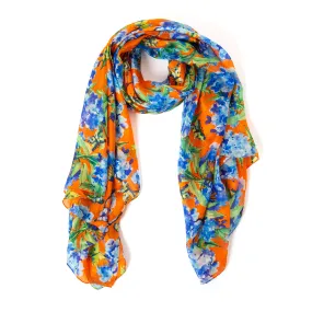 Forget Me Knot Silk Scarf