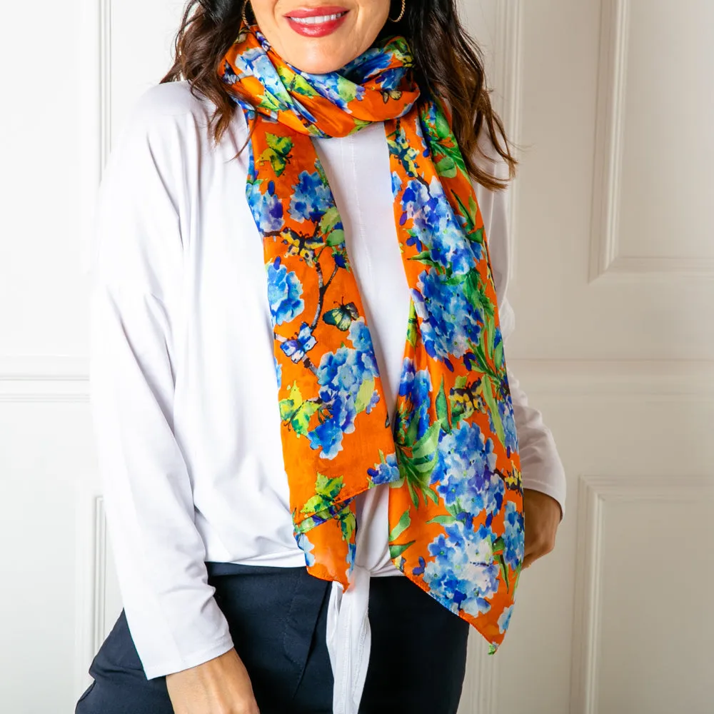 Forget Me Knot Silk Scarf