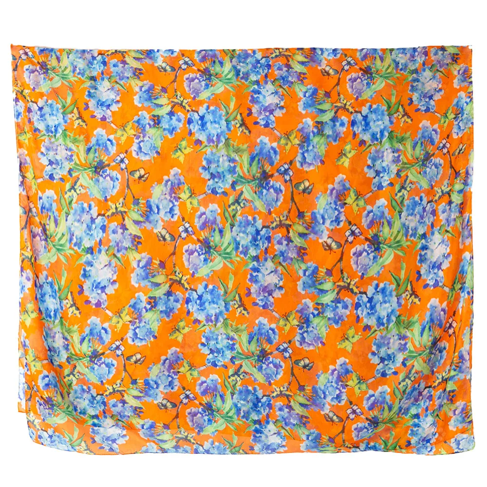 Forget Me Knot Silk Scarf