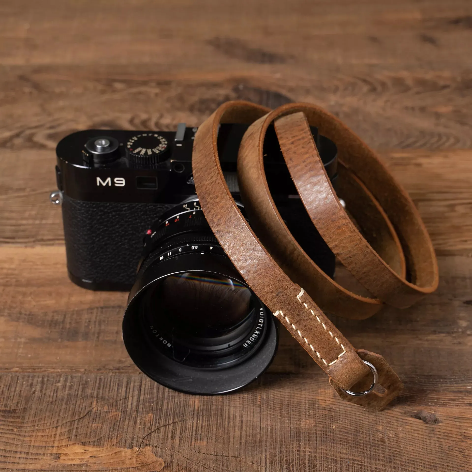 Full Leather Camera Neck Strap