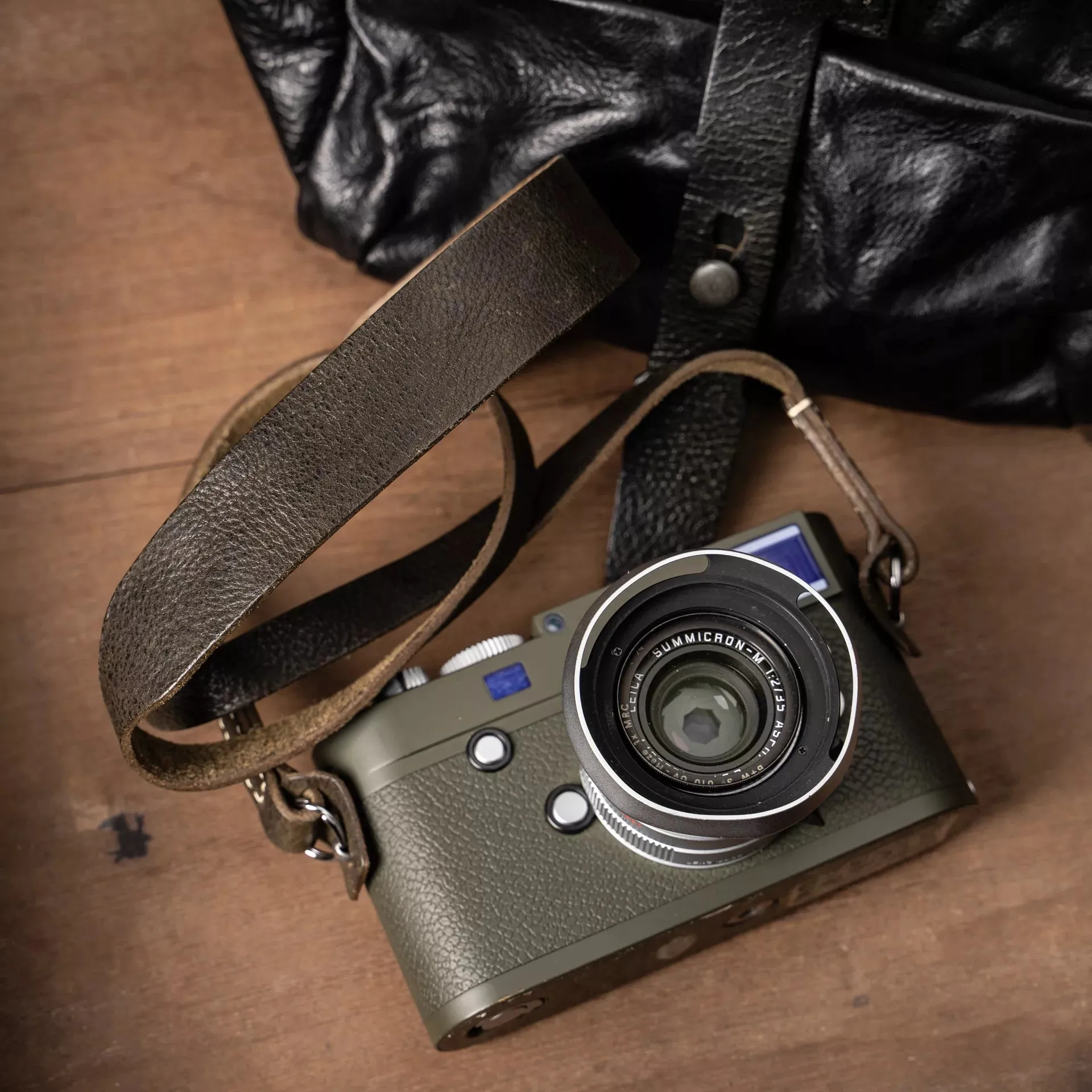 Full Leather Camera Neck Strap